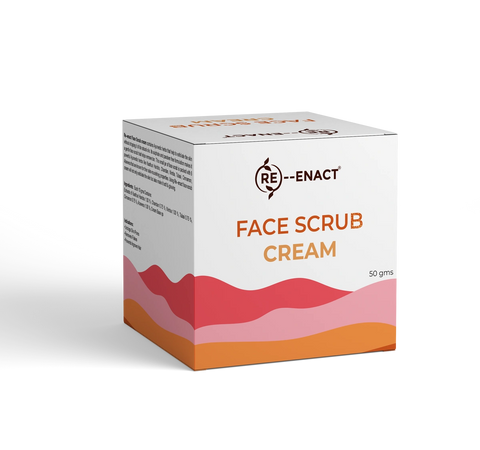 Re-enact Face Scrub Cream 50gm