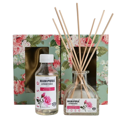 Aromatherapy Rose Reed Diffuser Set 100ml