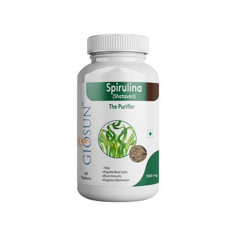 Spirulina with Shatavari - 1000mg Tablet