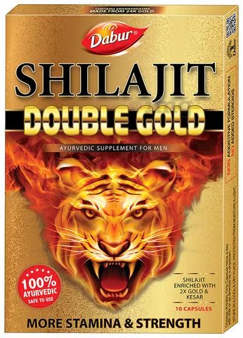 Dabur Shilajit Double Gold 10-Capsule