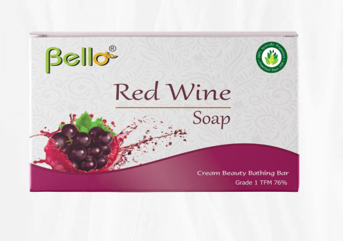 Bello Red Wine Soap 100gm