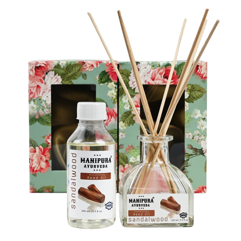 Aromatherapy Sandalwood Reed Diffuser Set 100ml