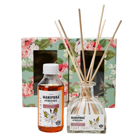 Aromatherapy Raat Rani Reed Diffuser Set 100ml