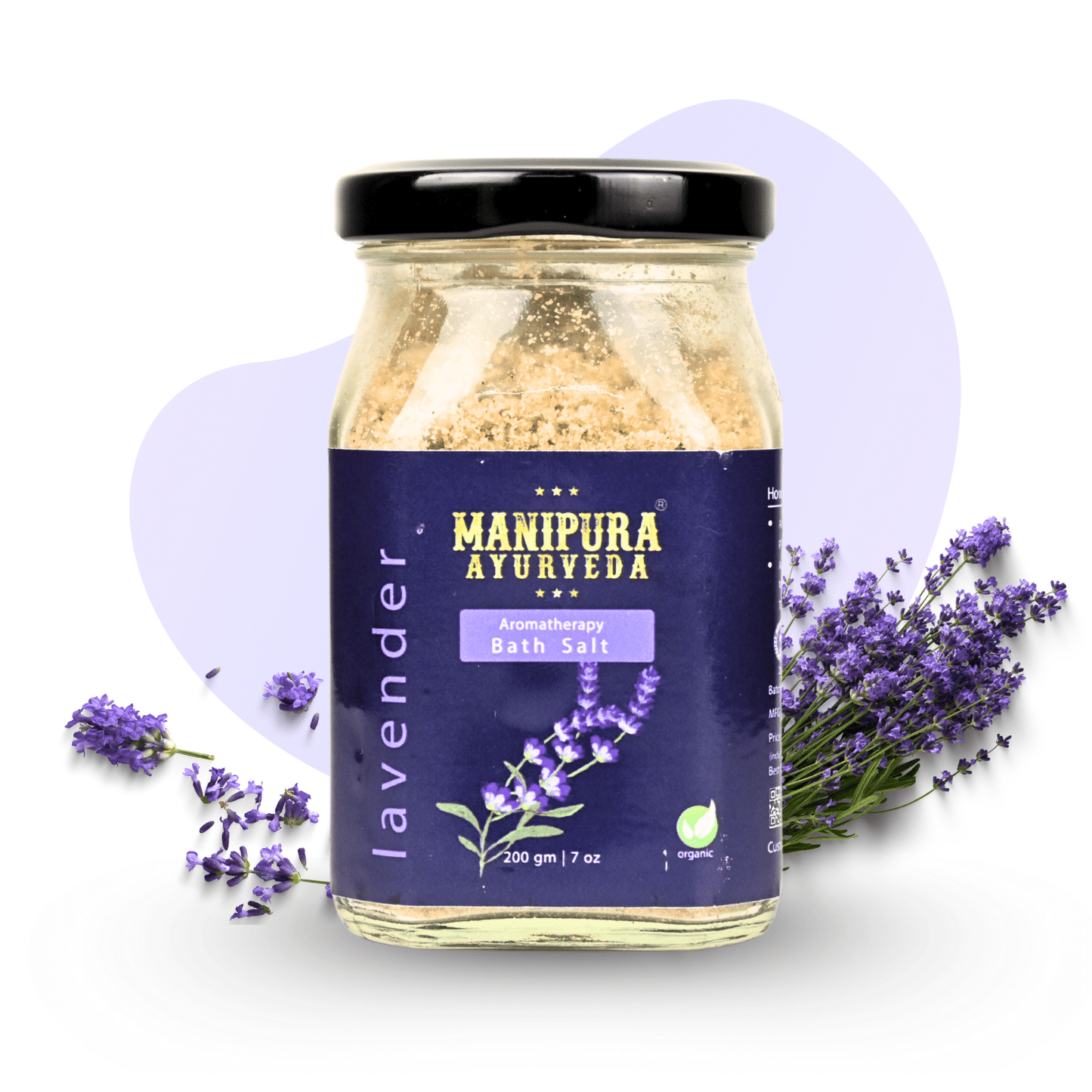 Lavender Bath Salt 200gm