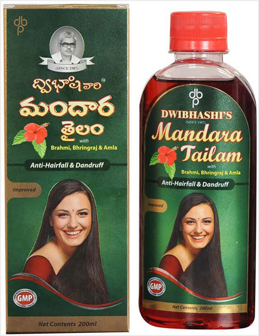 Mandara Tailam-200ml-Dwibhashi