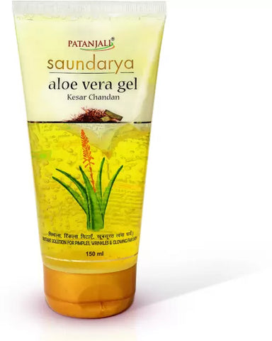 Saundarya Aloe Vera Gel Kesar Chandan-Patanjali Ayurveda