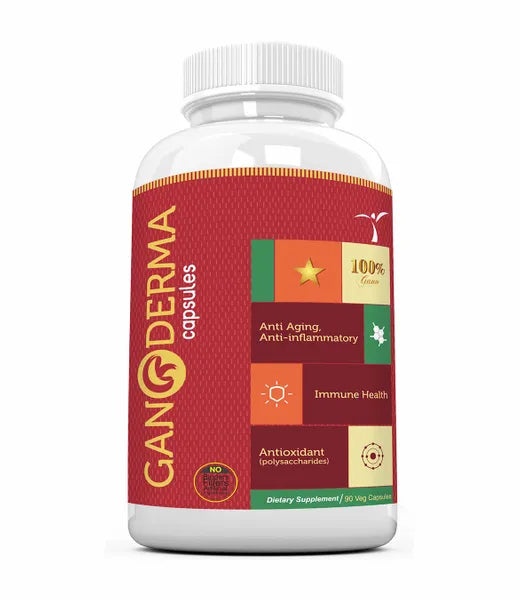 Ganoderma Capsules 400 Mg - 90 Veg Capsules