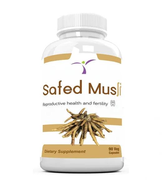 Safed Musli Capsules 500 Mg - 90 Veg Capsules