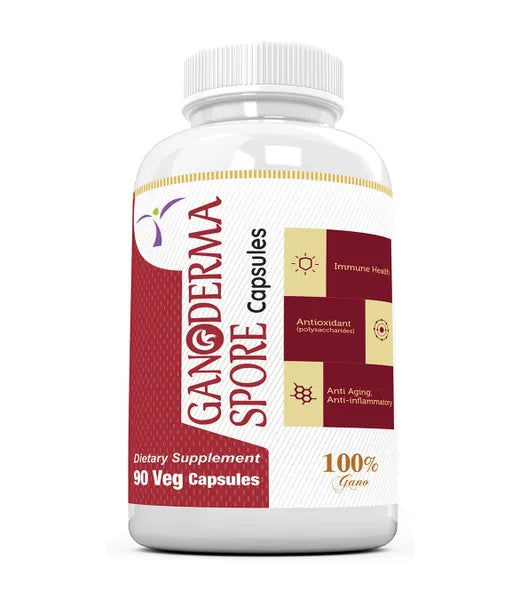 Ganoderma Spore Capsules 400 Mg - 90 Veg Capsules