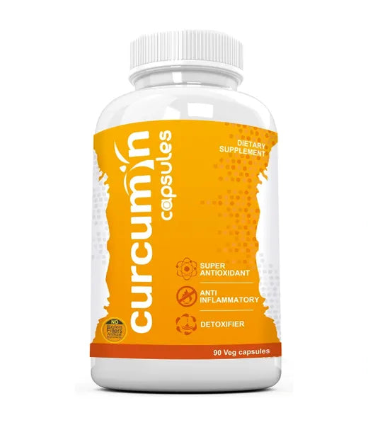 Curcumin Capsules - 500 Mg - 90 Veg Capsules