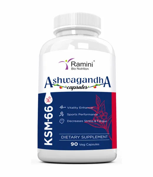 Ksm-66 Ashwagandha – 500 Mg - 90 Veg Capsules