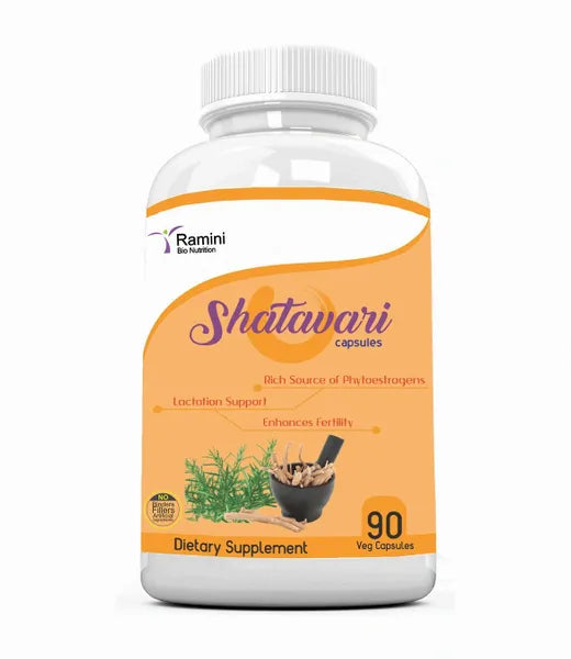 Shatavari Capsules - 500 Mg - 90 Veg Capsules