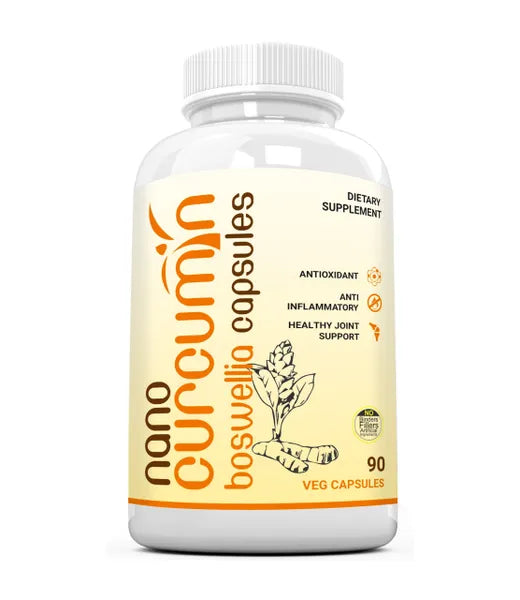 Nanocurcumin With Boswellia Capsules - 90 Veg Capsules